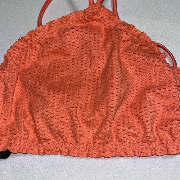 VIX Paula Hermanny Scales Halter Piping Top M - Picture 4 of 11